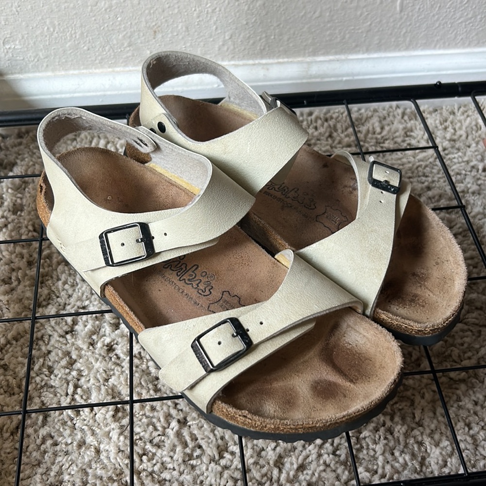 Birkis by Birkenstock Sandals- ankle straps size 6 1/2-7